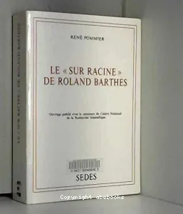 Sur Racine de Roland Barthes (Le)
