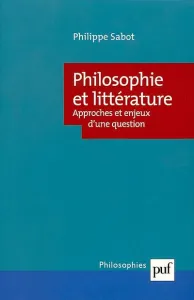 Philosophie et littérature