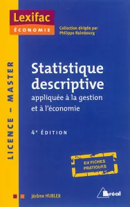 Statistique descriptive appliquée à la gestion et à l'économie