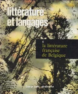 La littérature française de Belgique