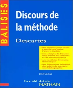 Discours de la méthode, Descartes