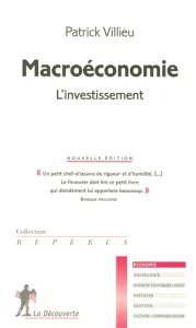 Macroéconomie,l'investissement Patrick Villieu