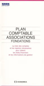 Plan comptable associations, fondations